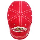 4350 DISTRICT : T13 | Hey Y'all Front-raised Verbiage Design Vintage Baseball Cap