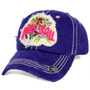 4350 DISTRICT : T13 | Hey Y'all Front-raised Verbiage Design Vintage Baseball Cap