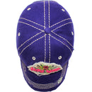 4350 DISTRICT : T13 | Hey Y'all Front-raised Verbiage Design Vintage Baseball Cap