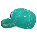 4350 DISTRICT : T13 | Hey Y'all Front-raised Verbiage Design Vintage Baseball Cap