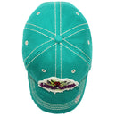 4350 DISTRICT : T13 | Hey Y'all Front-raised Verbiage Design Vintage Baseball Cap