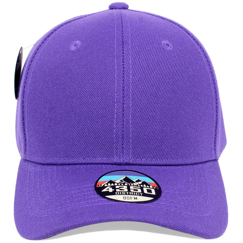 4350 DISTRICT : Y4361 | Plain Unisex Velcro Baseball Cap